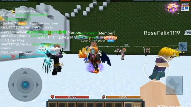 Жесткое кенгуру прыгает по карте с вип 10 в hide and seek | Blockman go смотреть онлайн