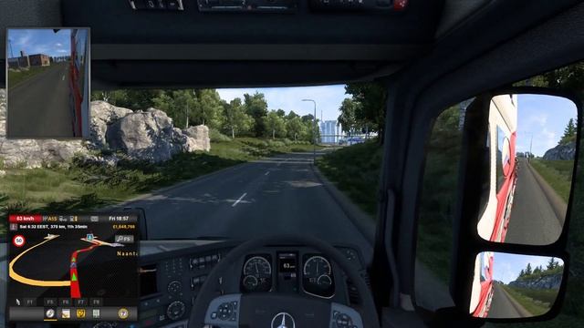 Real Truckie Enjoying Euro Truck Simulator 2 (ETS2) & Breaking Rules Logitech G29 смотреть онлайн