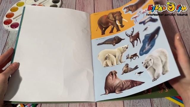 Книга Мои первые животные с наклейки и заданиями смотреть онлайн