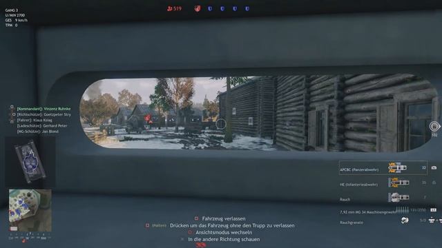 Enlisted Battle for Moscow Tank maneuver (Axis, Pz. IV E) смотреть онлайн