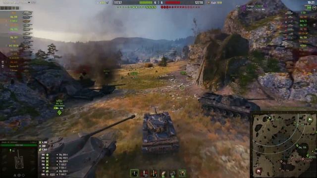 World of Tanks Легкий танк Т-100 ЛТ 3 Фрага 9K Урона смотреть онлайн
