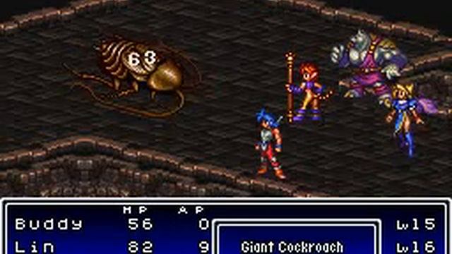 Breath of Fire II Duo Boss Series - Giant Cockroach and Greenbottle Final Round смотреть онлайн