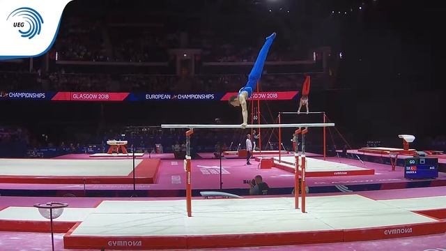 Vladyslav HRYKO (UKR) - 2018 Artistic Gymnastics Europeans, qualification parallel bars смотреть онлайн