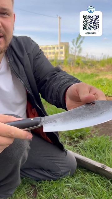 ТЯПКА РУЧНОЙ РАБОТЫ С ЭЛЕМЕНТАМИ КОВКИ! Подробнее WhatsApp: 89087259768 #купить #knife #wood смотреть онлайн