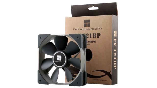Thermalright Intros TY 121BP FDB Low Impedance Fans смотреть онлайн