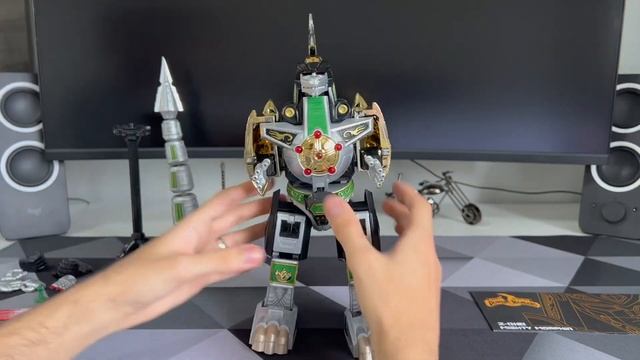Power Rangers Lightning Collection ZAP Mighty Morphin Dragonzord Unboxing & Review смотреть онлайн