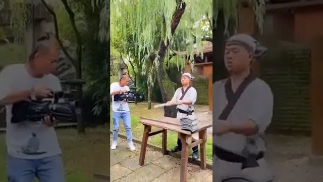 Most Funny video. Chinese shooting spot camera man and actor funny chin.enjoy the funny video. смотреть онлайн