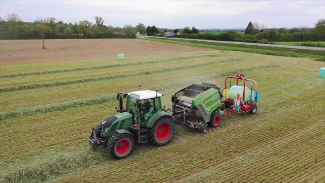 FENDT Rotana 160V XTRA + Enrubanneuse