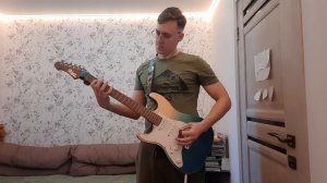 Чокнутый поезд на электрогитаре.