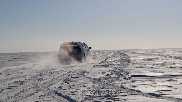 на машине по байкалу