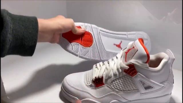 Air Jordan 4 Metallic Orange Review And On Feet (Early Look) смотреть онлайн