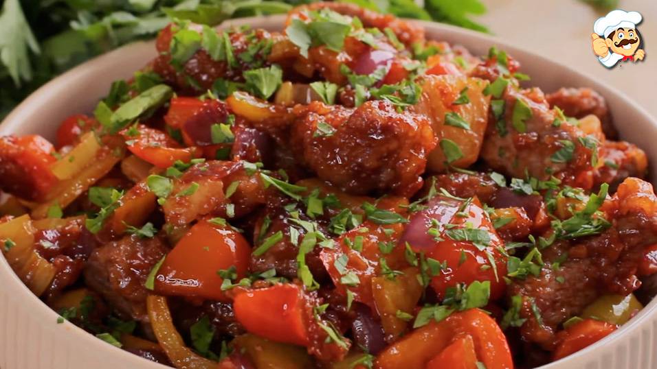 Говядина в кисло-сладком соусе. Сочная, вкусная говядина, как в ресторане смотреть онлайн