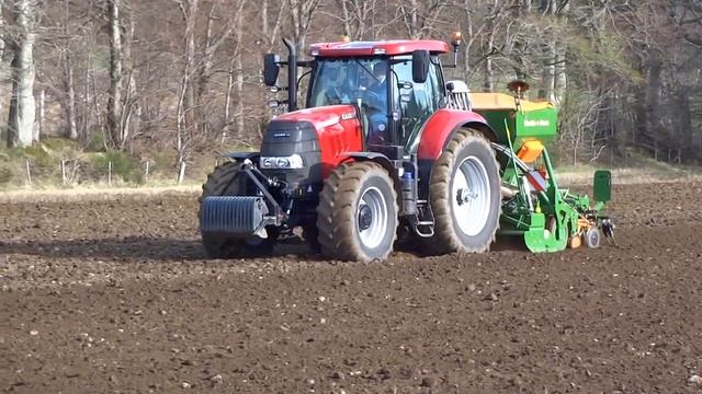 Case Puma 160CVX & Amazone AD-P Super G+F One-Pass смотреть онлайн