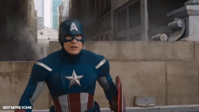 The Avengers (2012) Avengers Vs Chitauri Army - Hulk Punches Thor (1080) Full HD II Best Movie Scen