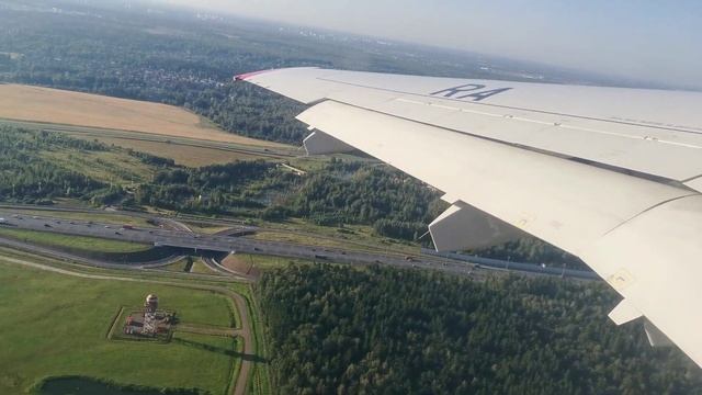 10.08.23 SU6022 Москва (VKO) - Санкт-Петербург (LED) SSJ100 взлет / Moscow - SaintPetersburg takeof смотреть онлайн