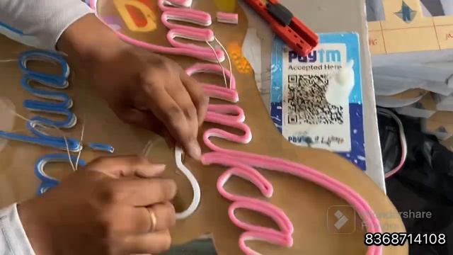How To Make Custom Neon Sign Board || Royal Signage смотреть онлайн