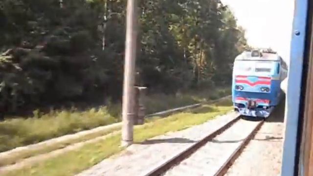 ЧС8-027 з колієобстежувальним вагоном смотреть онлайн
