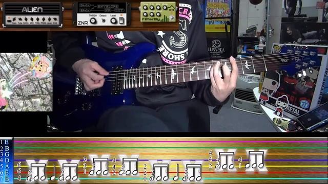 『META!メタ太郎(meta taro)　/ BABYMETAL』ギターリフTAB譜【IA ROCKS、がくぽ】 смотреть онлайн