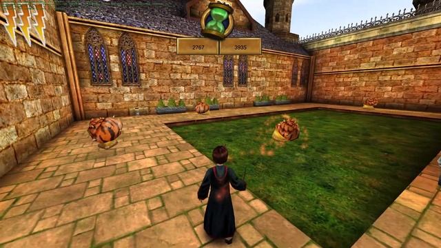 Harry Potter and the Chamber of Secrets - Diffindo Lesson and Boomslang Skin (No Commentary) смотреть онлайн