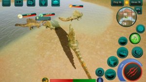 — Я плохая мать?.. - || - Битва с бариониксами за территорию - || -  The Cursed Dinosaur Isle —