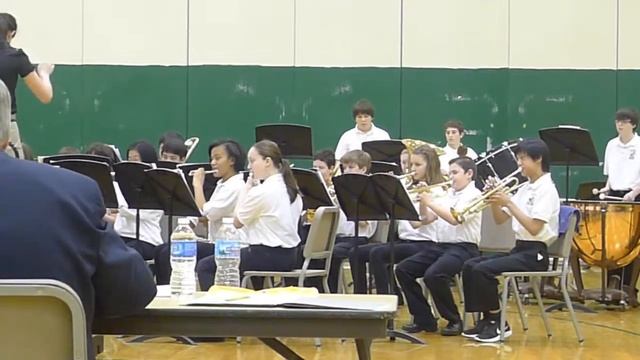 March-Gloria - F.W. Losey - Attea Wind Ensemble 2012 смотреть онлайн