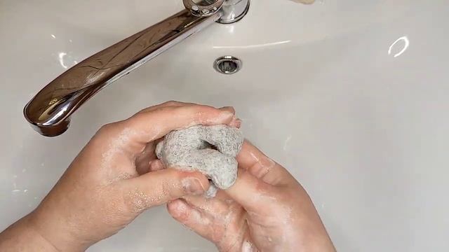 Стирка игрушки МК _Зайчишка_