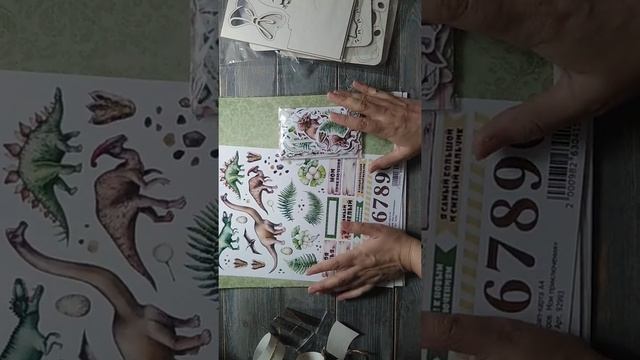 Обзор скрап материалов из магазина @scrapilka_pnz смотреть онлайн