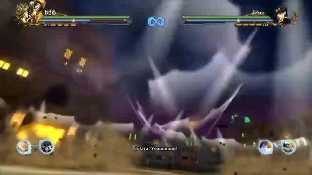 Naruto Shippuden: Ultimate Ninja Storm 4 - все Ультимейты персонажей ДжоДжо + Джотаро против Наруто