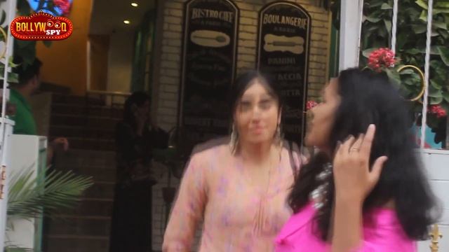 Adah Sharma,Sandeepa Dhar & Anjana Spotted at Grandmamas Cafe Juhu смотреть онлайн