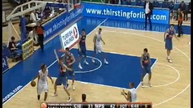 Cibona Zagreb Montepaschi Siena 66 82 highlights Euroleague 2011 Regular Season Game 8 Basketba смотреть онлайн