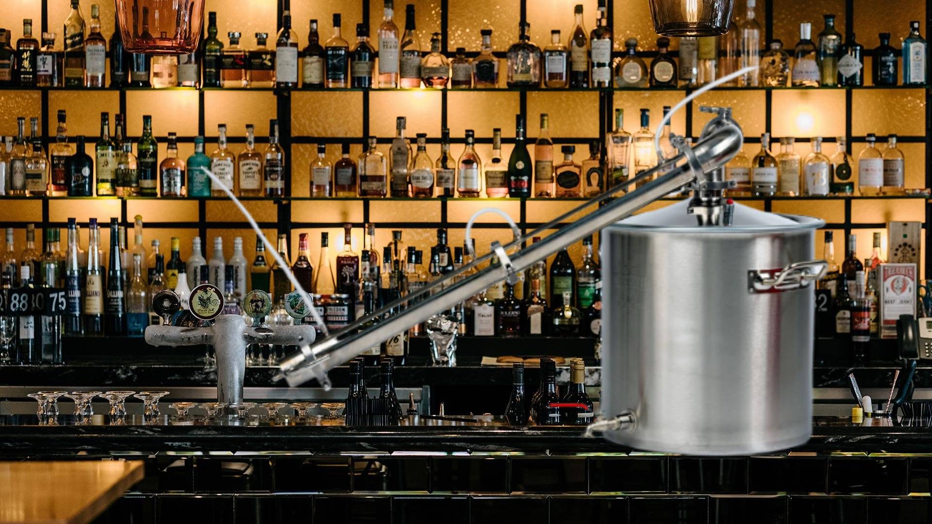 Перегонка браги в сырец в режиме холодильник + дефлегматор