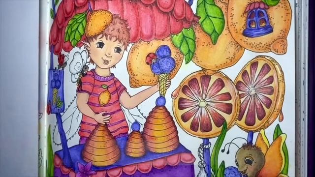Part 2 | KIara Markova | Fairy Touch of Magic | Using Inktense Pencils! смотреть онлайн