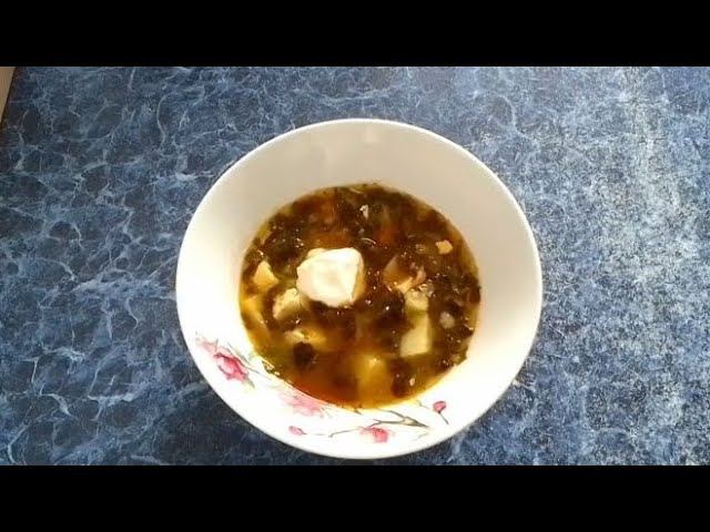 Борщ с щавелем смотреть онлайн