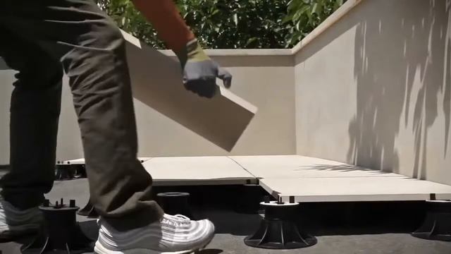 Монтаж плитки на регулируемые опоры смотреть онлайн