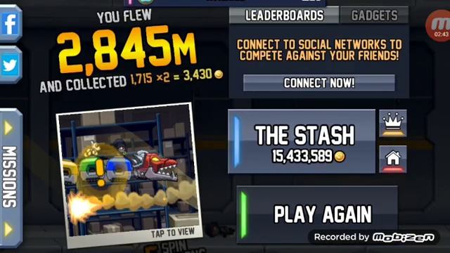 Играем JETPACK JOYRIDE смотреть онлайн