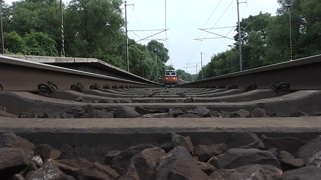 Camera Under The Train Video. Various BNSF Locomotives, Steam Locomotives, Electric Trains