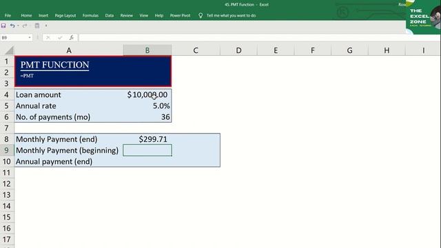 DO YOUR OWN FINANCIAL EVALUATION WITH PMT EXCEL FUNCTION смотреть онлайн