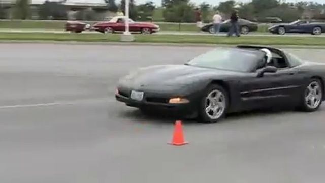 Auto Cross 09 Eureka Springs Corvette Weekend My Run смотреть онлайн