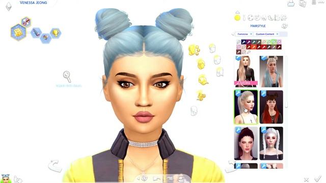 The Sims 4 GET FAMOUS | VANESSA JEONG MAKEOVER смотреть онлайн