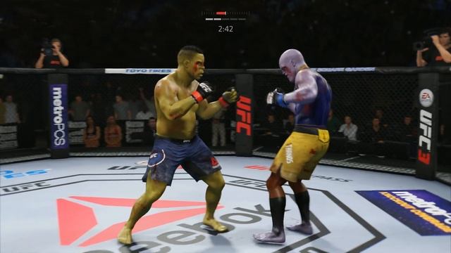 Clash of the Titans | The Incredible Hulk v Lord Thanos | EA SPORTS UFC 3 смотреть онлайн