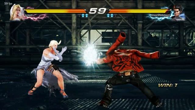 Ft 10 offline TTK Saiga(Nina) vs AR Filo(Hwoarang) смотреть онлайн