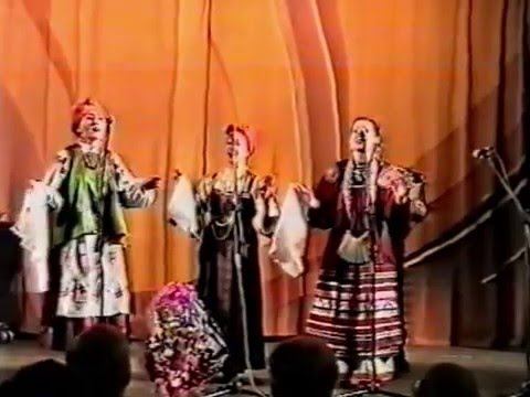 "Ах, заря зарёй зайдётся". Трио "Лада".