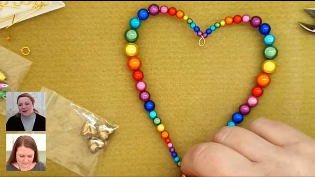 Miracle Bead Heart with Glitter and Glow Handmade By Jo смотреть онлайн