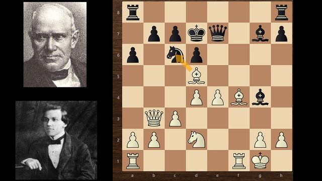 Gambit Accepted | Paul Morphy vs Adolf Anderssen Chess game смотреть онлайн