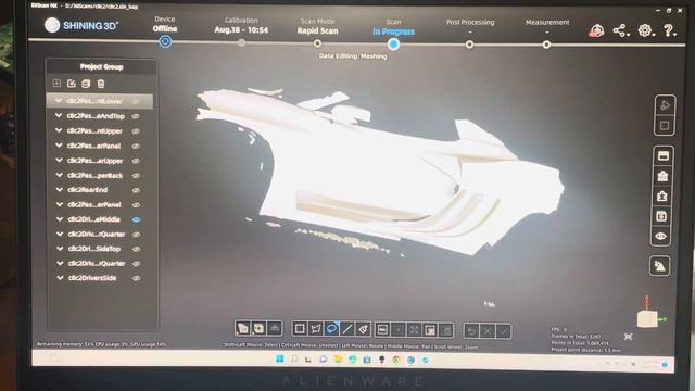 C8 Corvette Hack - Here are some of the 3D scans смотреть онлайн