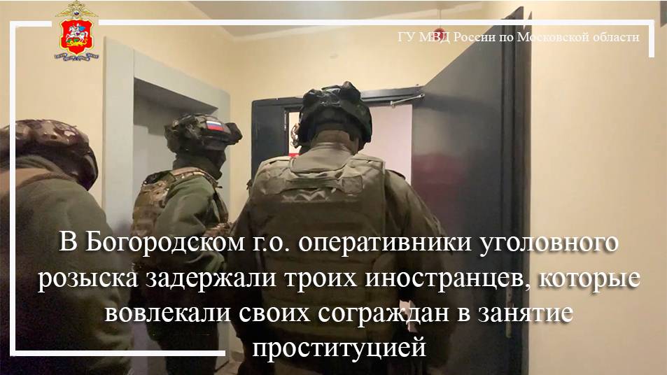 В Богородском г.о. оперативники уголовного розыска задержали троих иностранцев смотреть онлайн