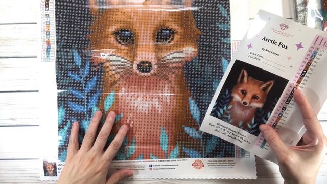 Diamond Art Club - Artic Fox - Snack Size #18 смотреть онлайн
