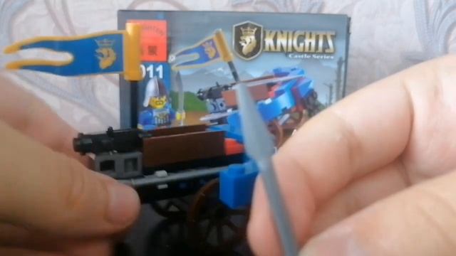 Обзор Enlighten Brick (KNIGHTS) рыцари (Большая балиста) Артикул (1011) смотреть онлайн