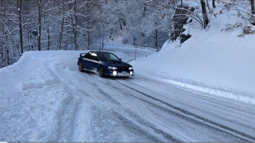 Subaru чистый звук снега смотреть онлайн