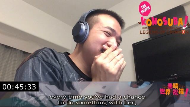 'KAZUMA POPULAR PHASE!' | KONOSUBA MOVIE: Legend of Crimson REACTION [このすば 映画: 紅伝説] смотреть онлайн